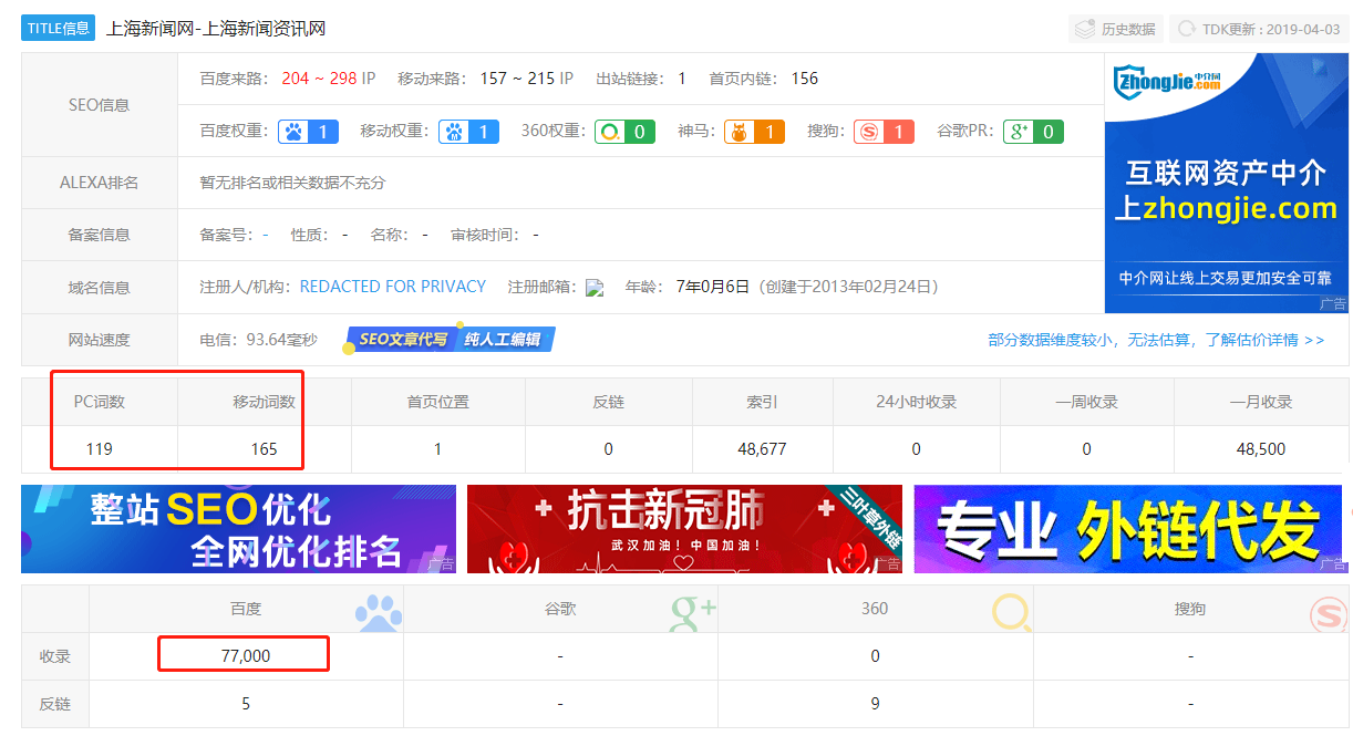 揭秘刷网站百度权重如何在网站交易年赚百万